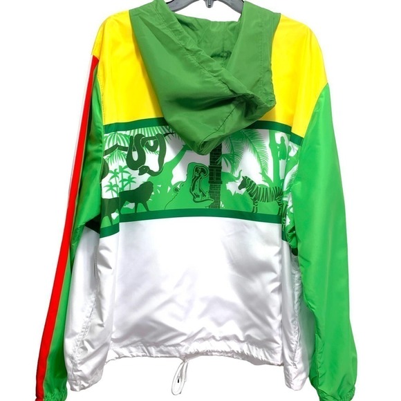 Disney Parks Magic Kingdom Jungle Cruise Hooded Windbreaker Jacket NWT Plus 3X - Picture 3 of 15